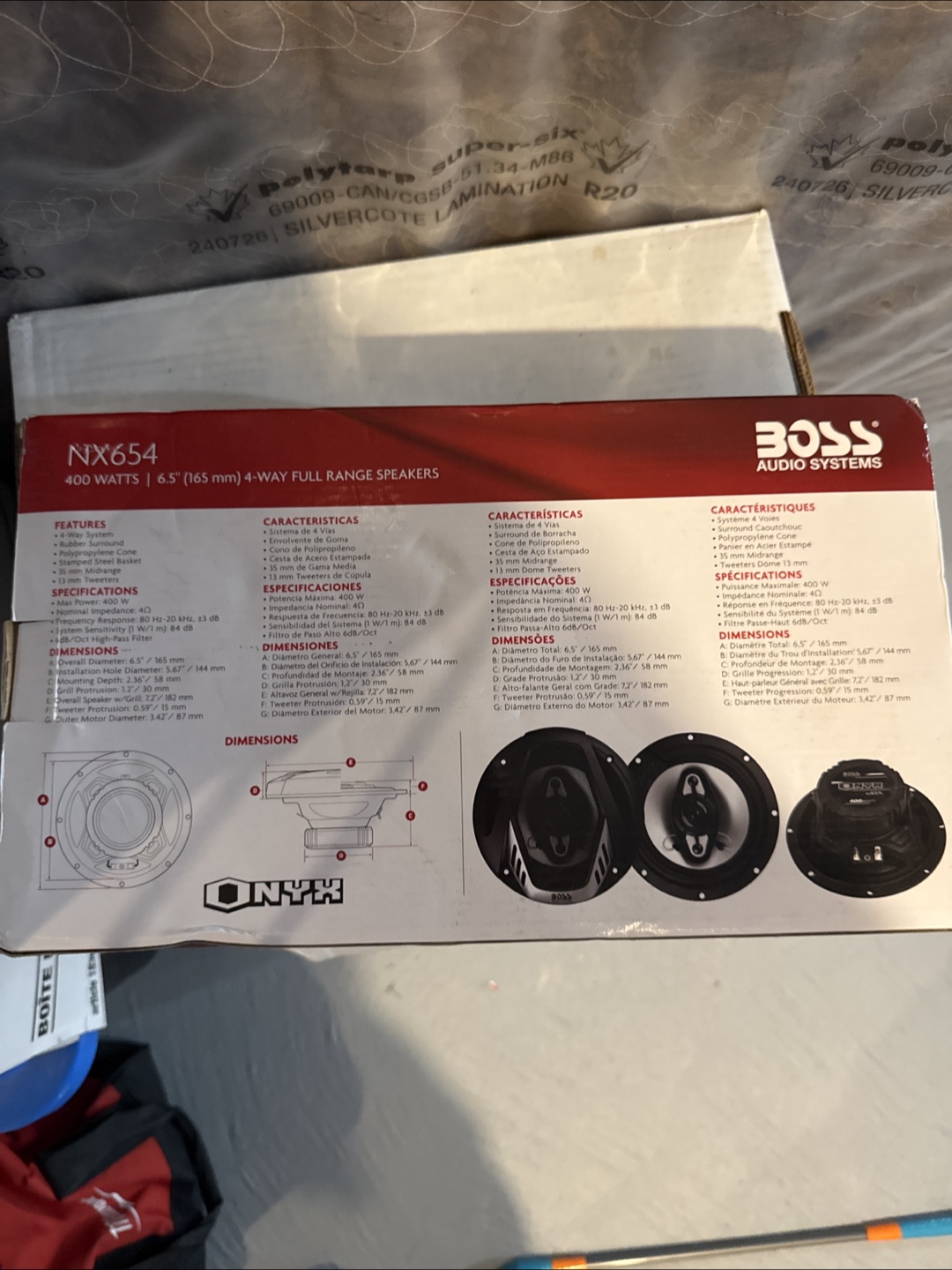 BOSS Audio Systems NX654 Speakers - 400 Watts - photo 2