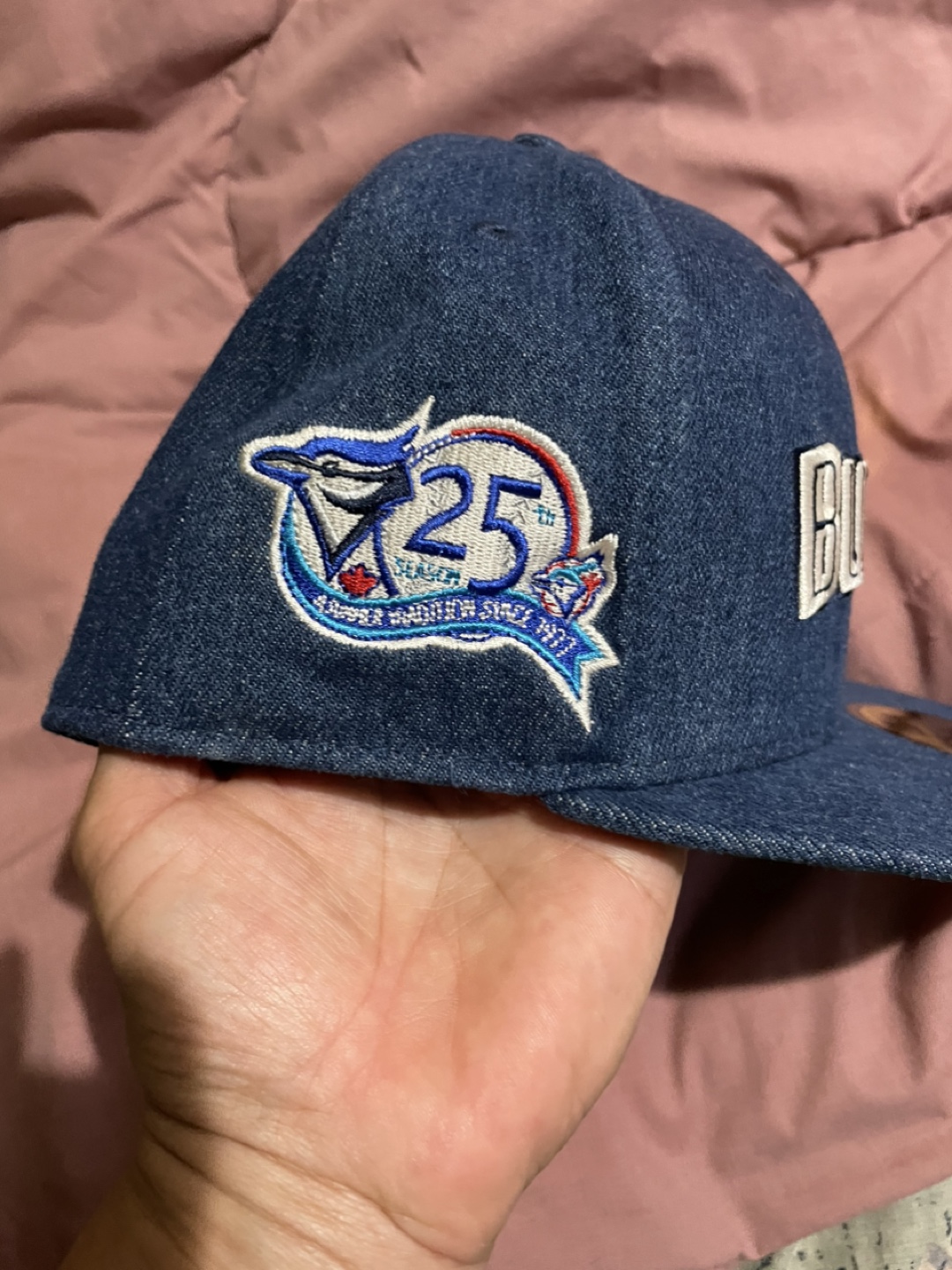 New Era Blue Jays 59FIFTY Denim Hat - Size 7 3/4 - photo 2