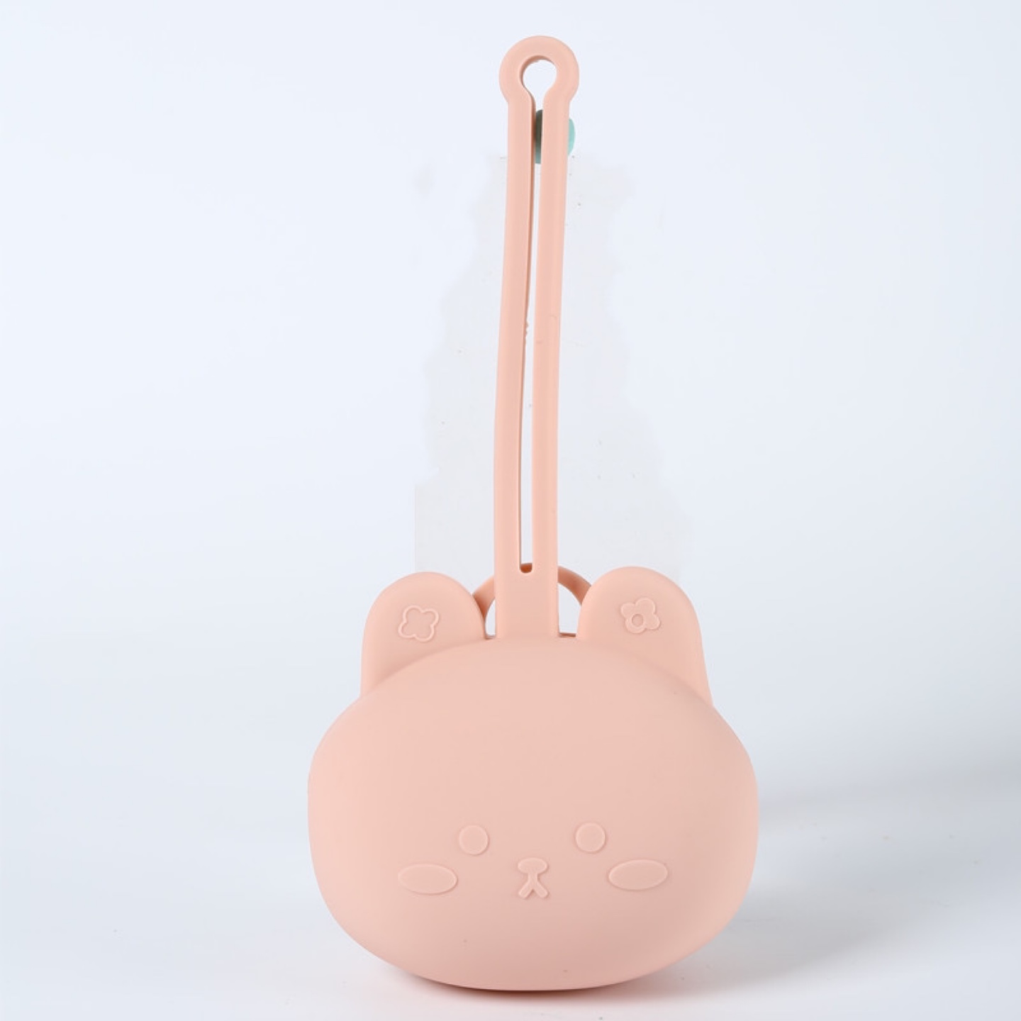 Brand New Pink Bunny Silicone Pacifier Case
