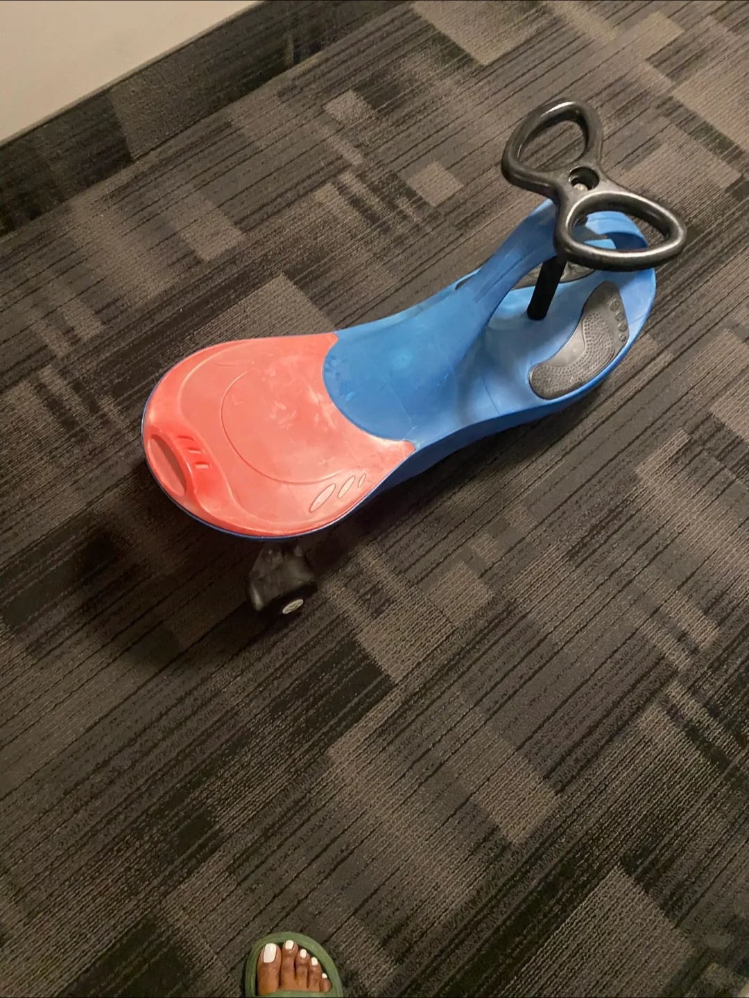 Wiggle Car Ride-on Toy - Red and Blue thumbnail