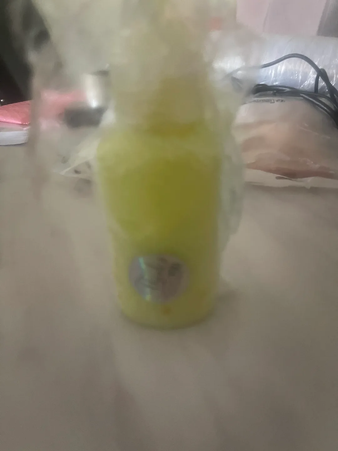 Yellow customized soap thumbnail