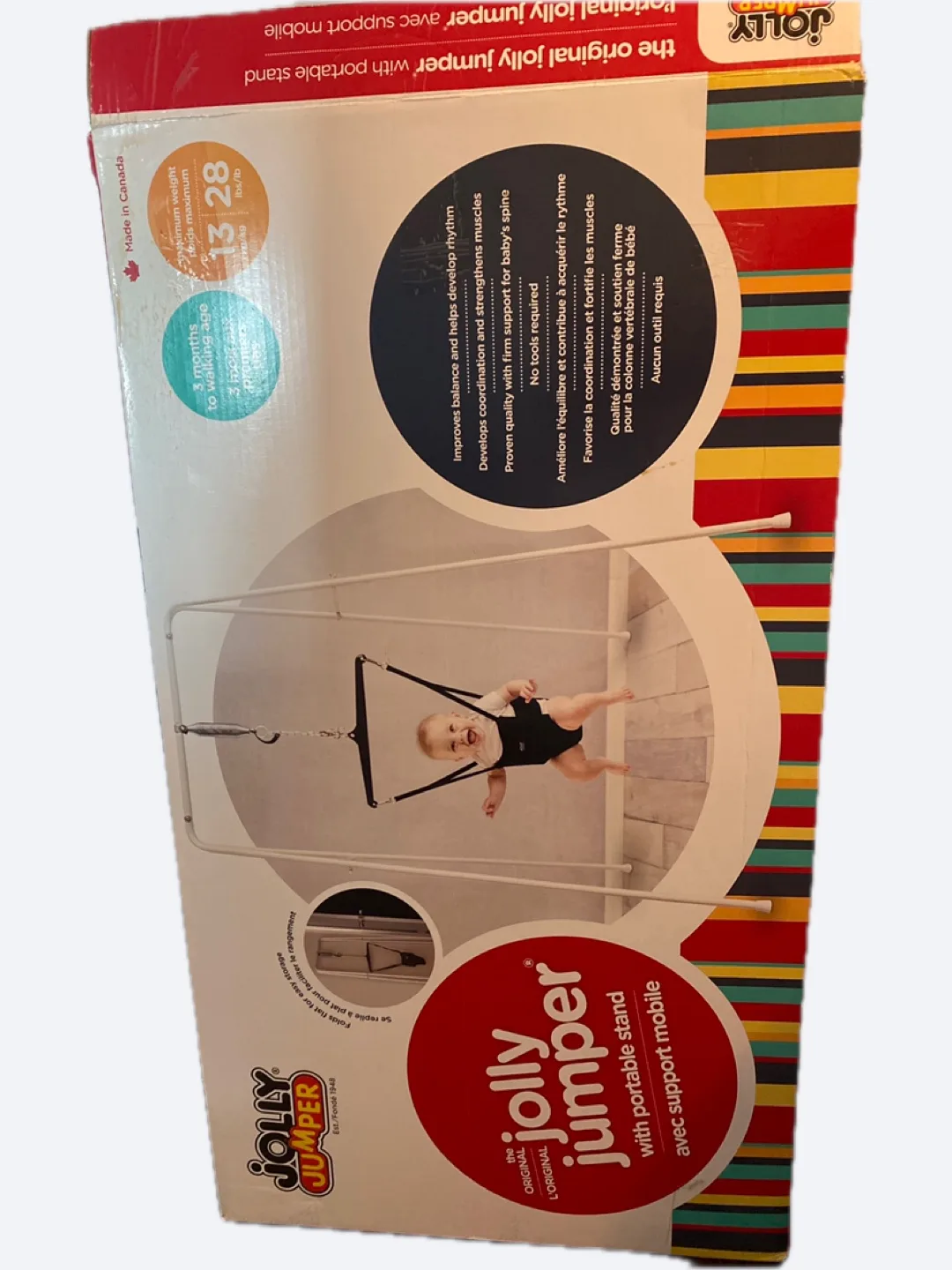 Jolly Jumper with Portable Stand thumbnail