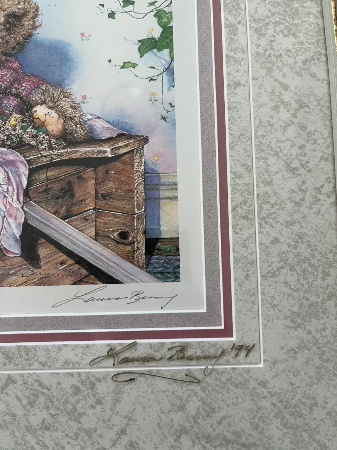 Laura Berry "Soft & Snuggly" Framed Print image indicator(4)