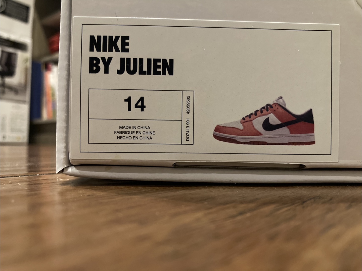 Nike Dunk Low By You - Size 14