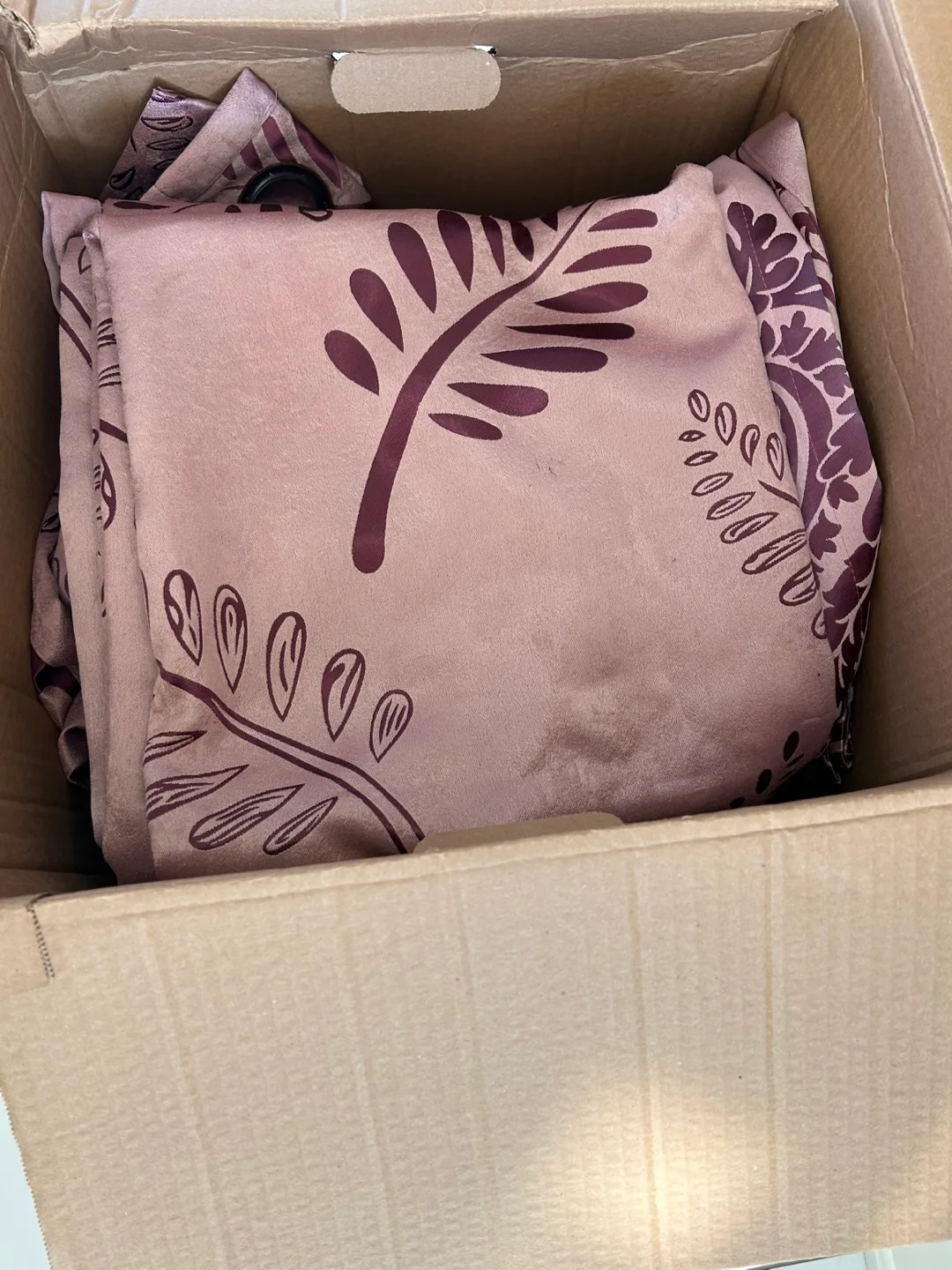 Decorative Curtain Panel - Floral Pattern thumbnail
