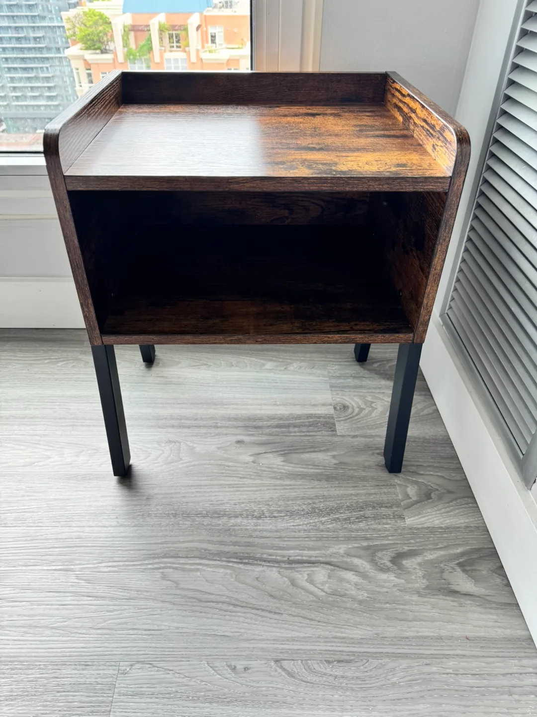 Nightstand Rustic Brown (one available) image indicator(4)