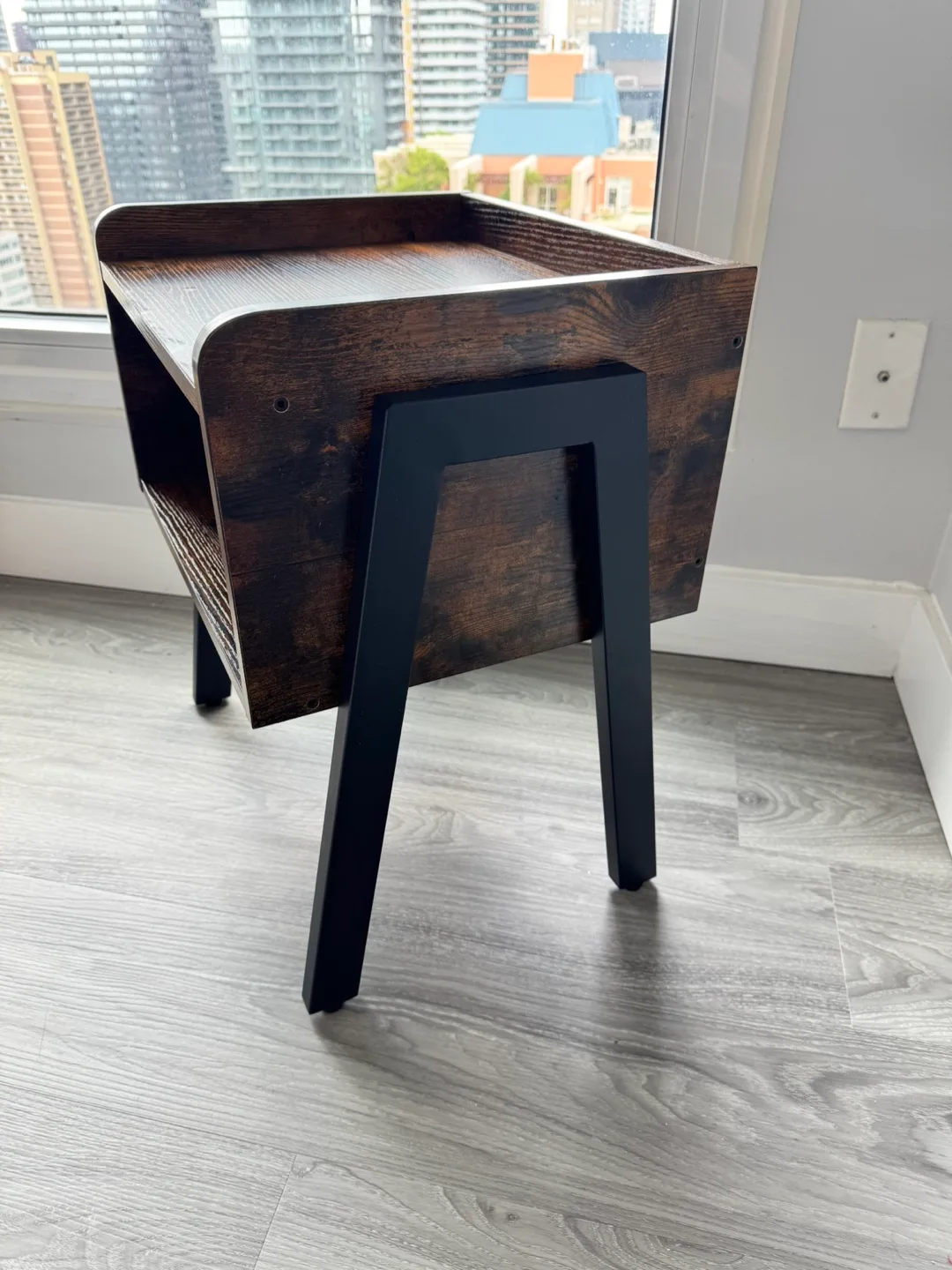 Nightstand Rustic Brown (one available) image indicator(6)