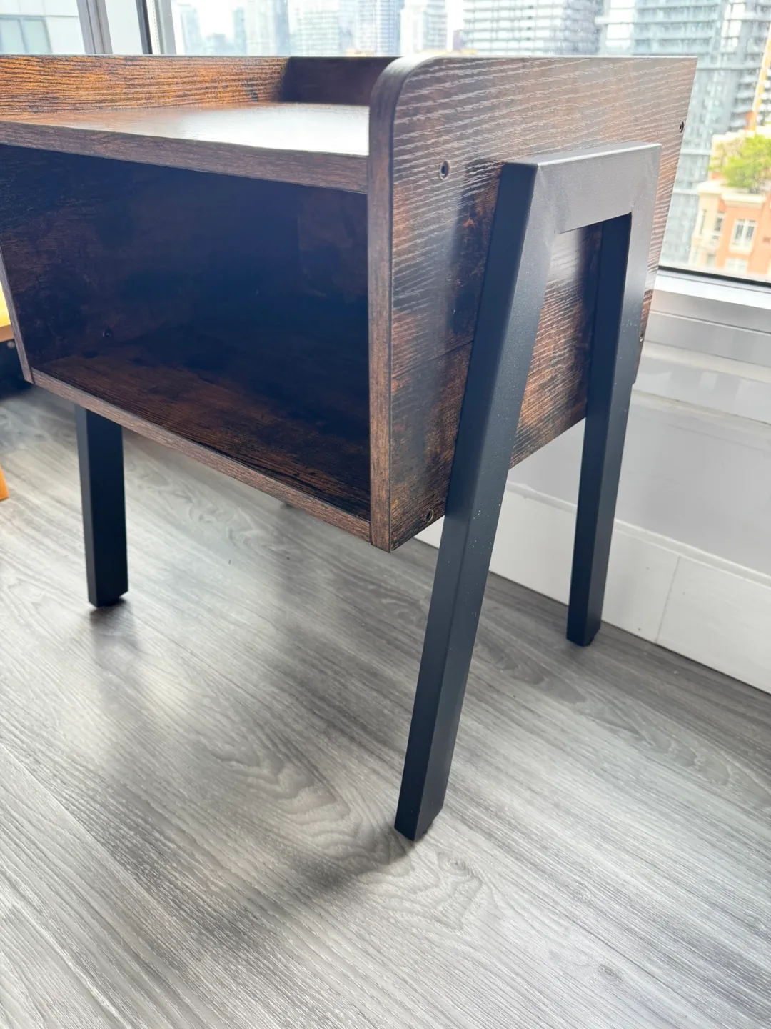 Nightstand Rustic Brown (one available) image indicator(7)