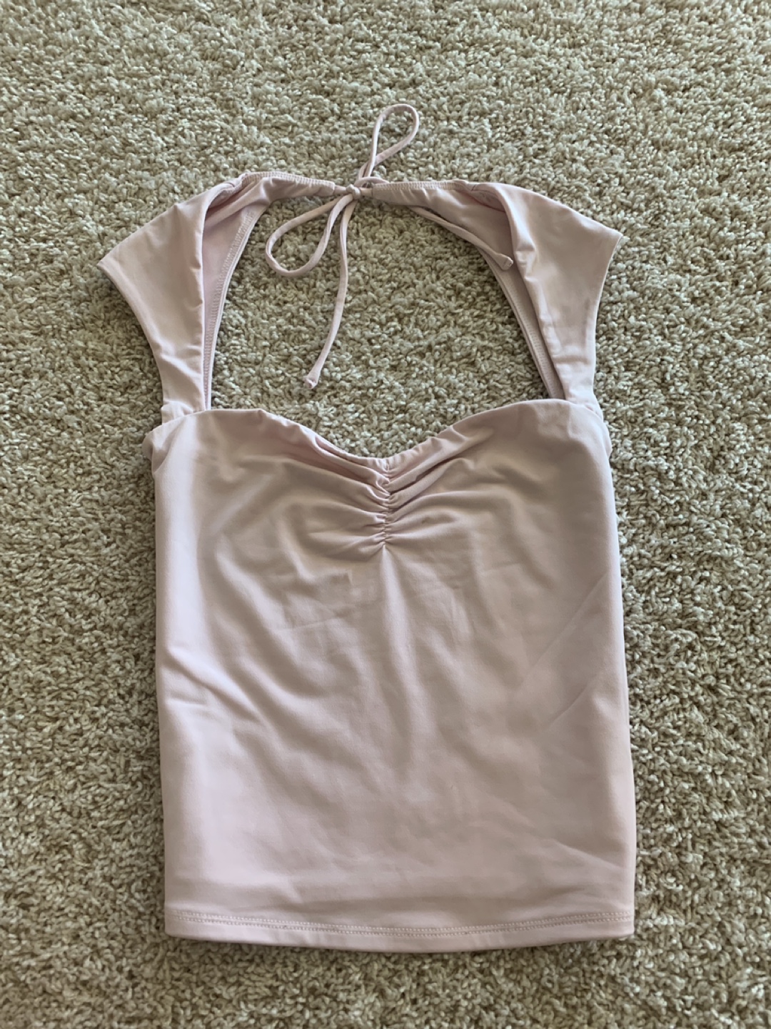 Garage Pink Halter Top - Size S