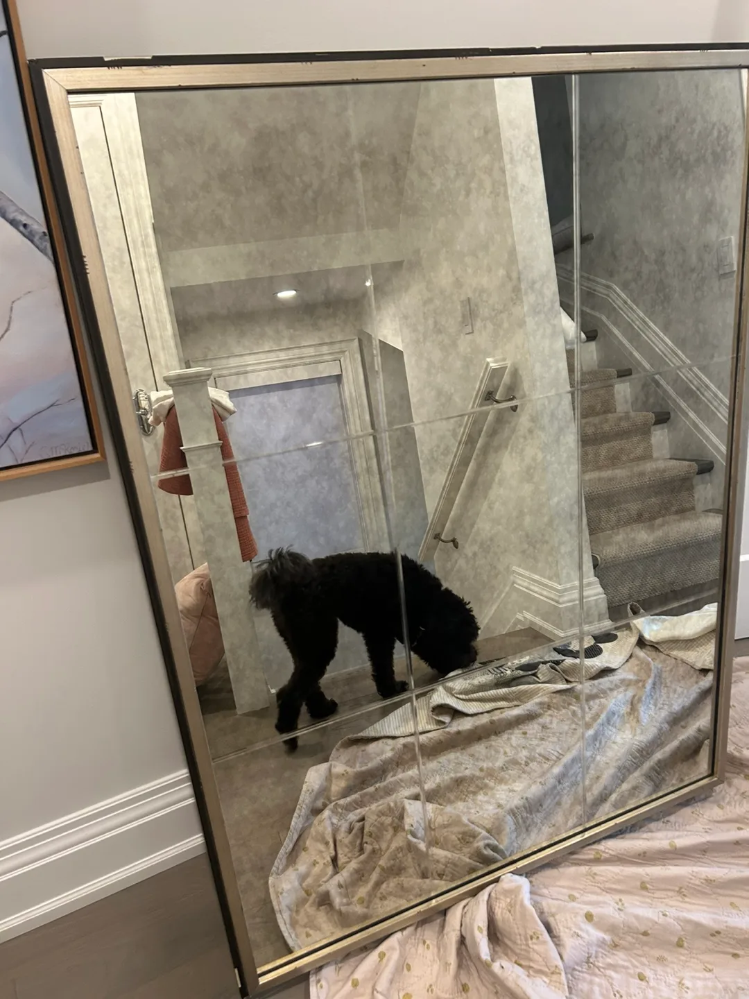 Ethan Allen Rosette Wall Mirror