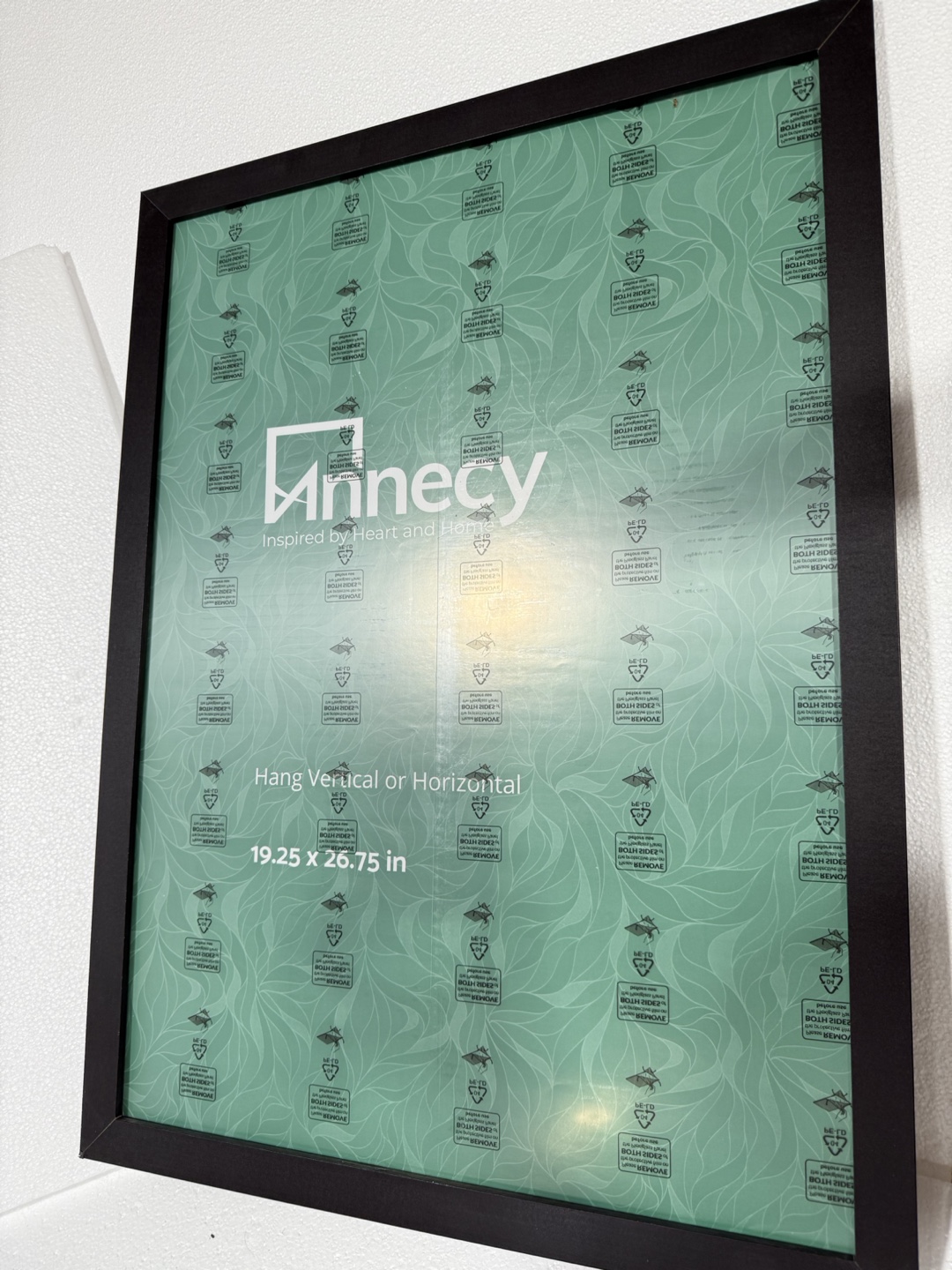 Annecy Black Picture Frame 19.25 x 26.75 in