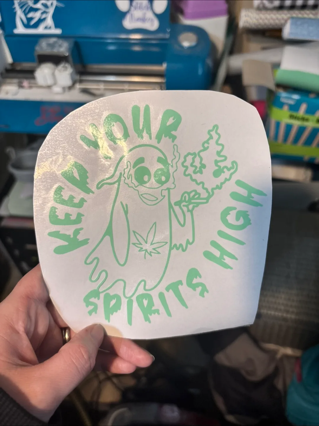 Keep Your Spirits High Decal thumbnail