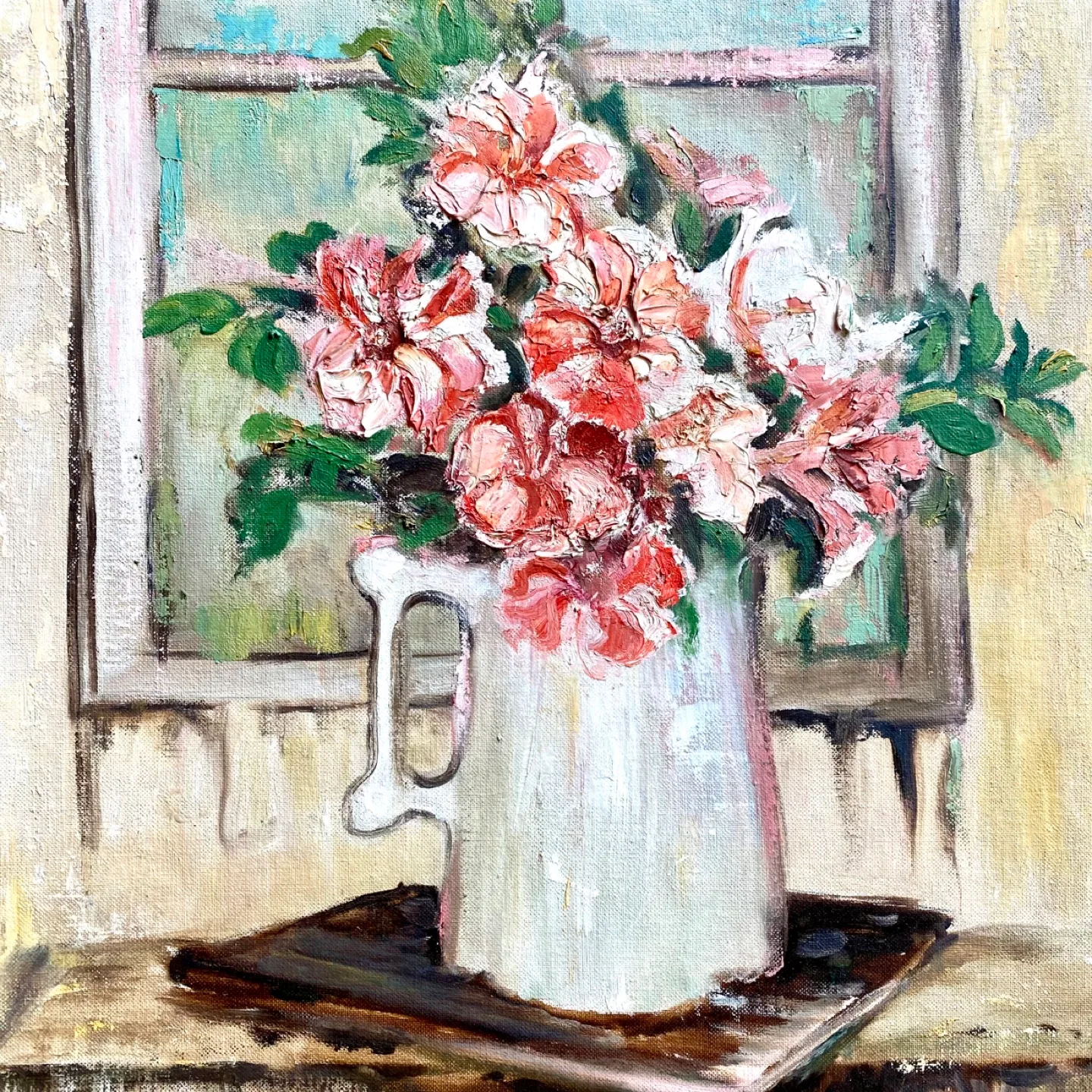 Vintage Original Still Life Painting image indicator(2)