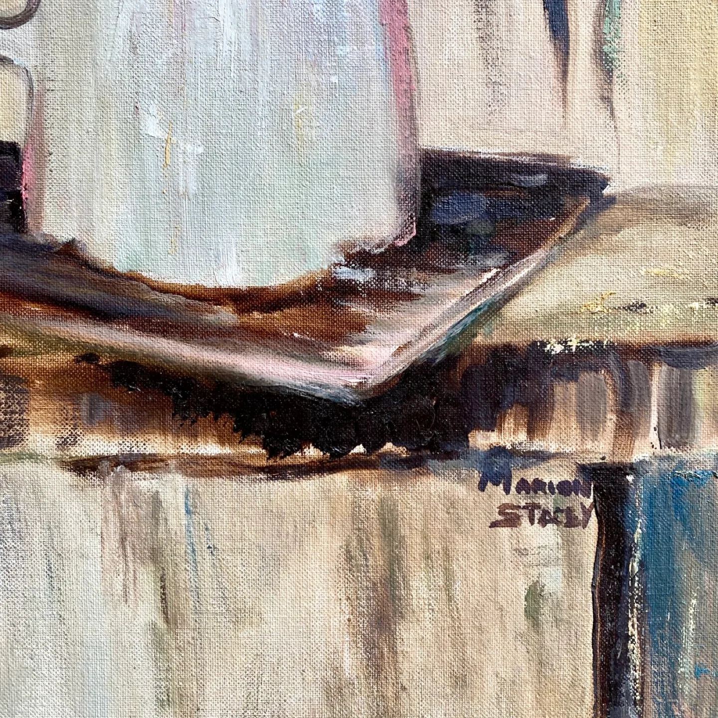 Vintage Original Still Life Painting image indicator(3)