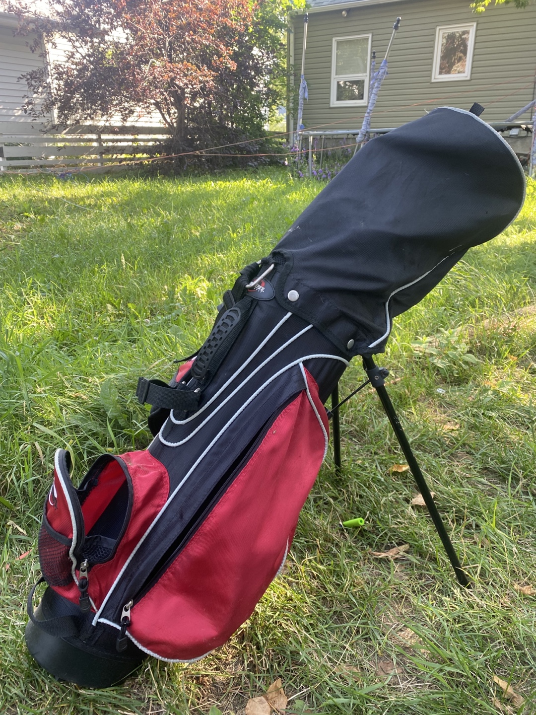 Junior Golf Bag with Alien Golf Clubs (open for negotiation)