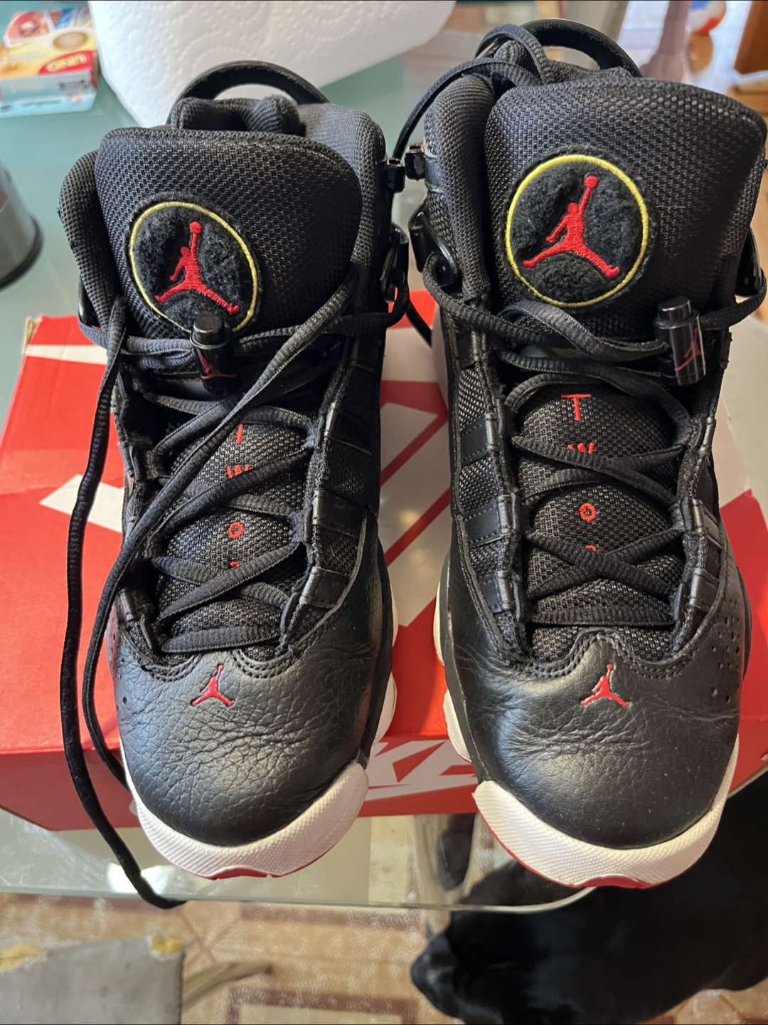 Air Jordan 6 Rings Black