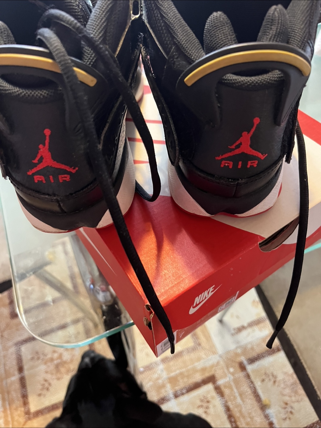 Air Jordan 6 Rings Black - photo 2