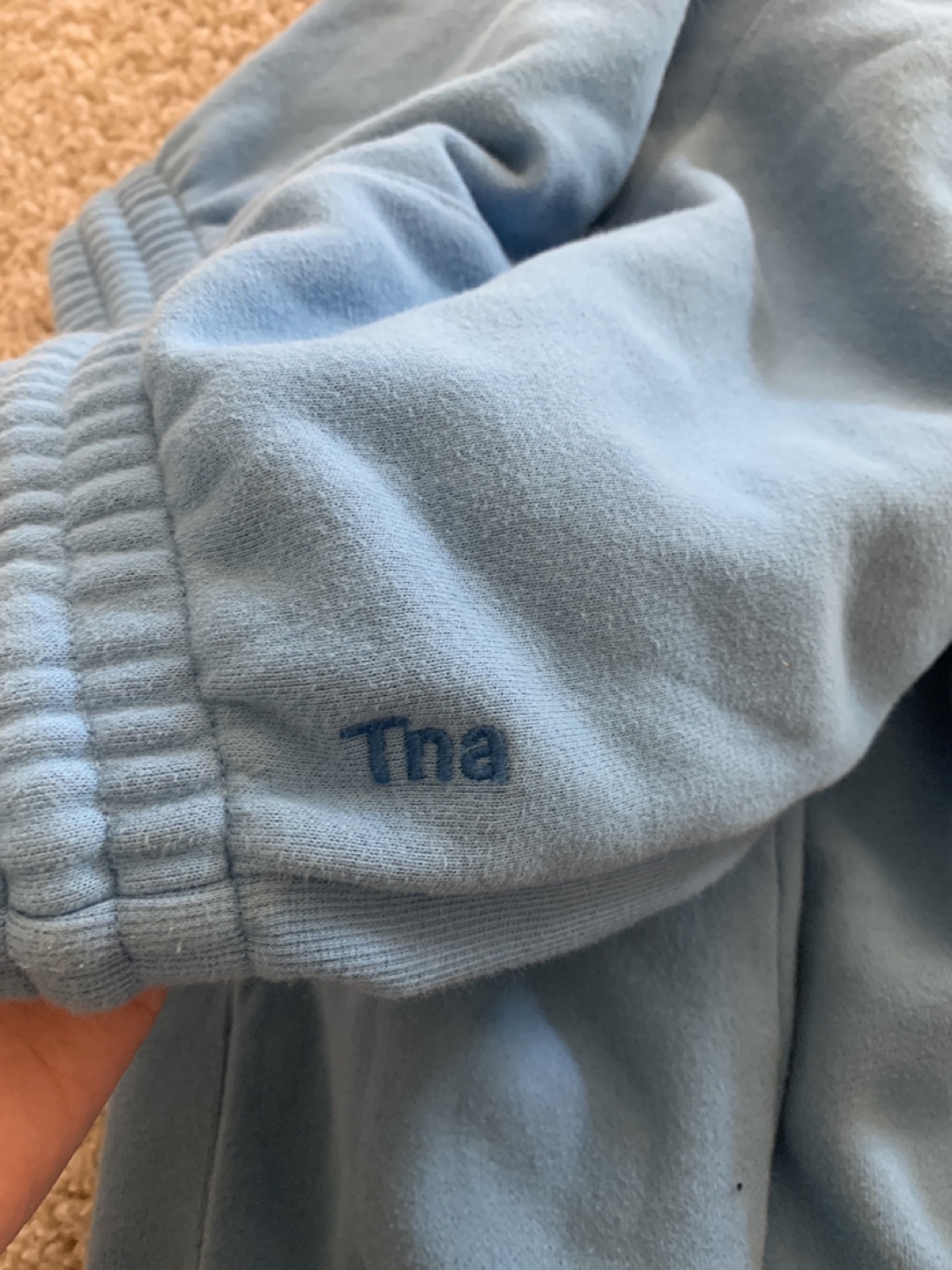 TNA boyfriend Sweatpants - Light Blue XS - photo 5