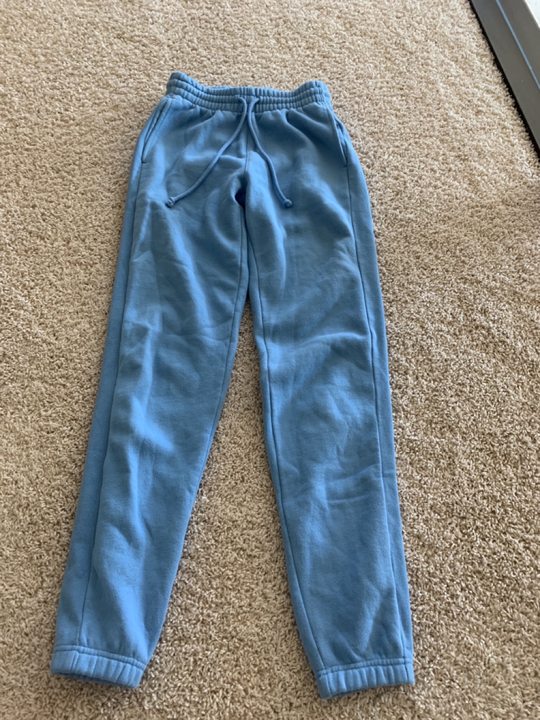 TNA boyfriend Sweatpants - Light Blue XS