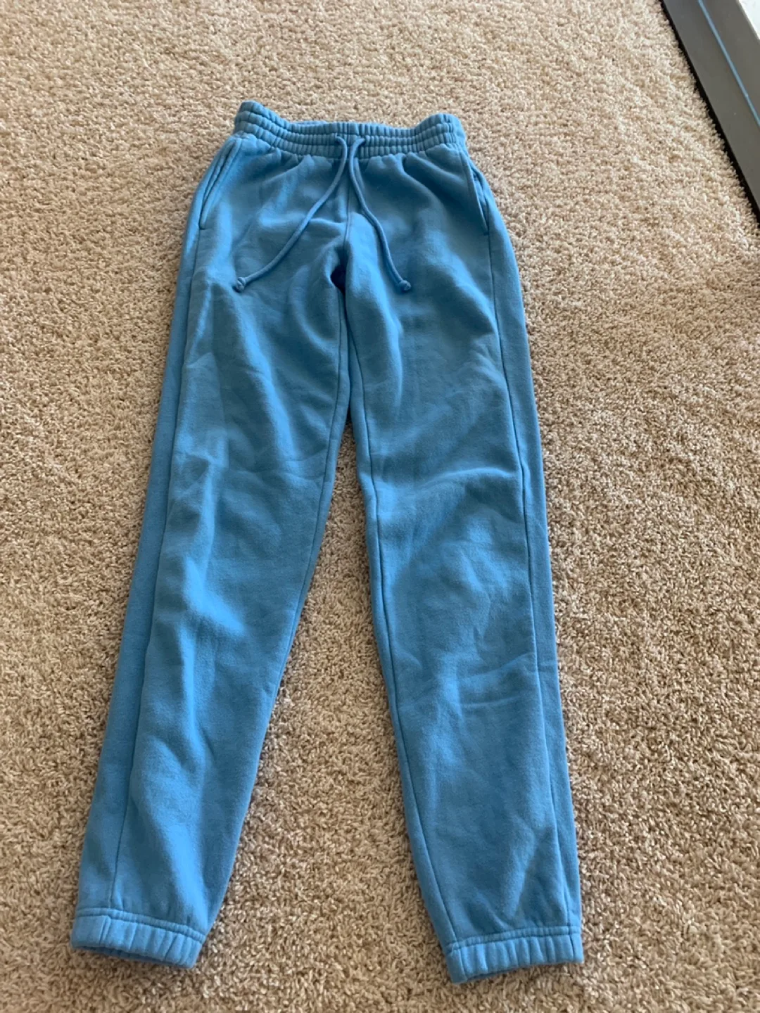 TNA boyfriend Sweatpants - Light Blue XS thumbnail