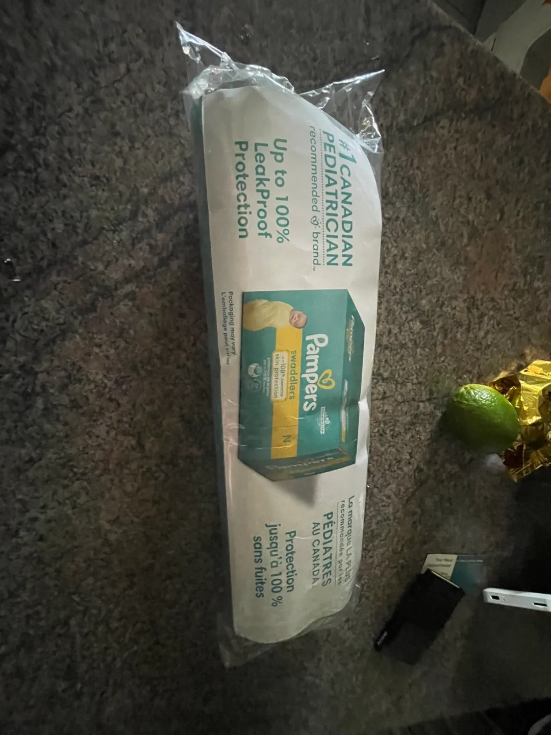 10 Pampers Swaddlers Size  New Born - New thumbnail