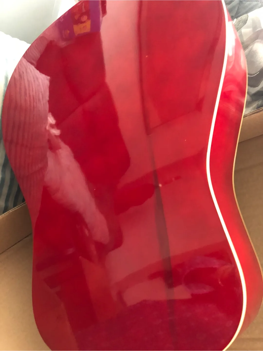 Denver 3/4 Size Acoustic Guitar - Red image indicator(3)