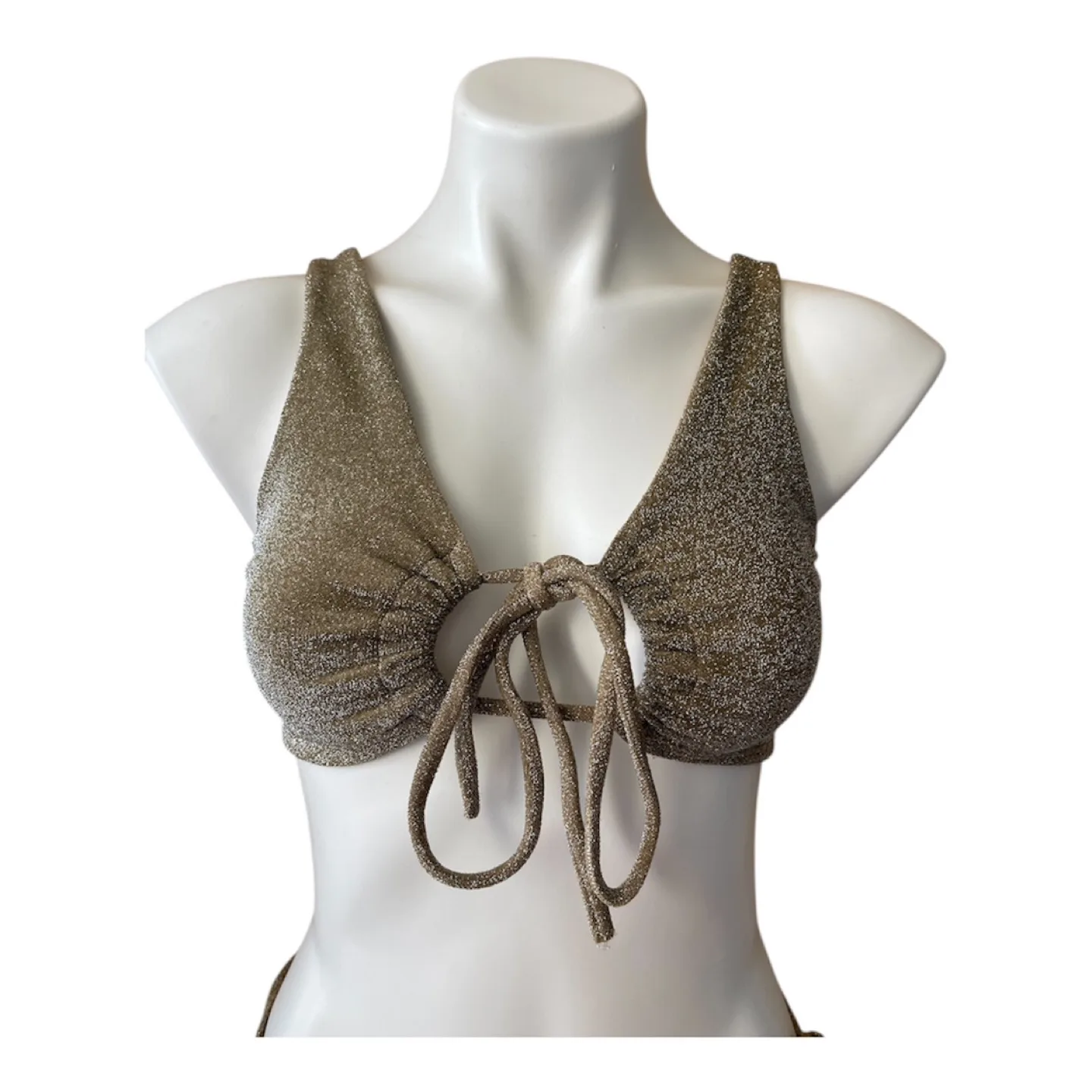 NWT Vintage 2000s Y2K Bikini  Push Up Top XS thumbnail