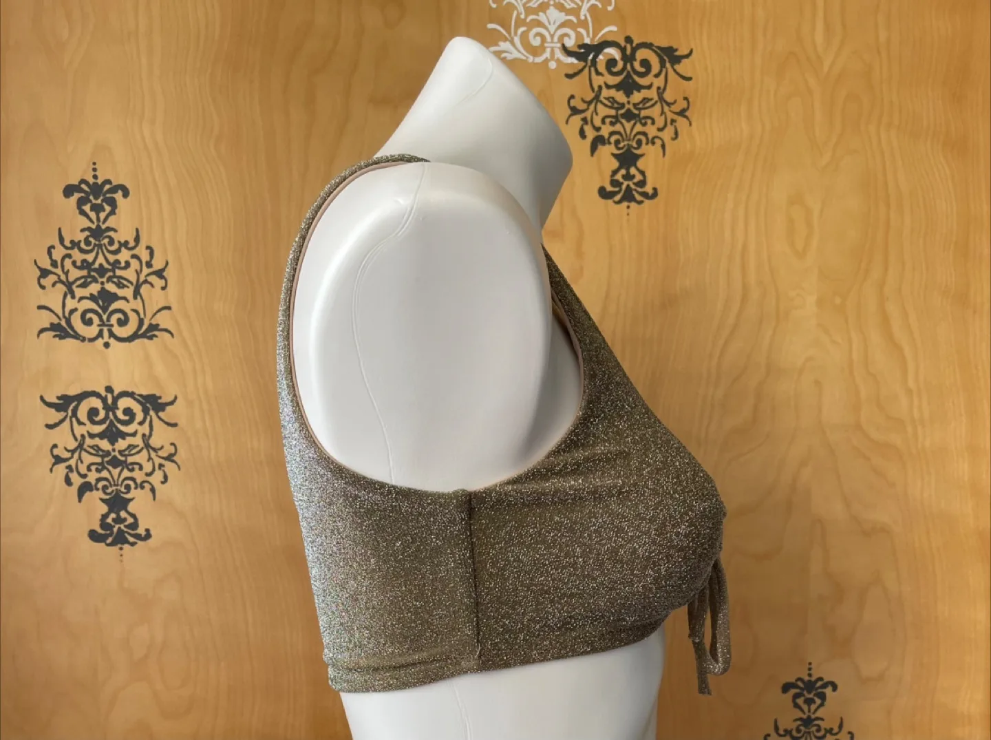 NWT Vintage 2000s Y2K Bikini  Push Up Top XS image indicator(3)