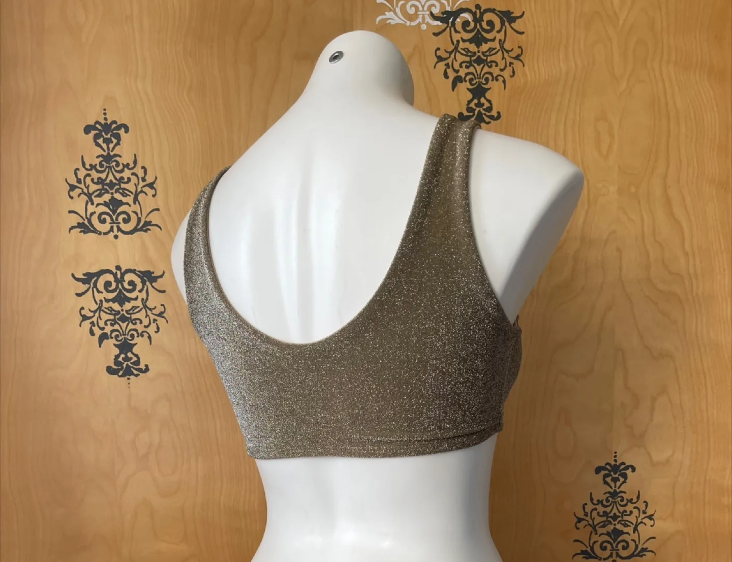 NWT Vintage 2000s Y2K Bikini  Push Up Top XS image indicator(4)