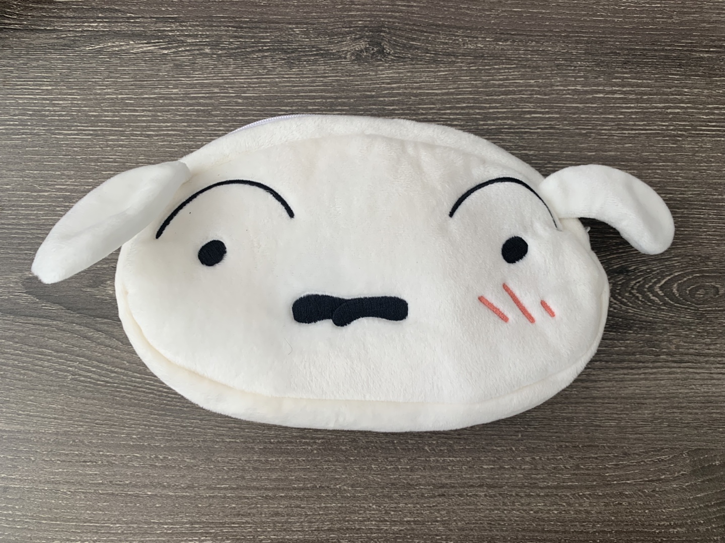 Crayon Shinchan Shiro Whitey Japan Anime Cute Dog Pencil Pouch