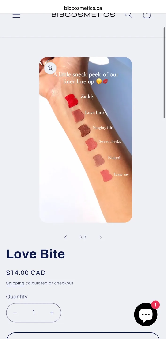 BIB Cosmetics Set image indicator(2)