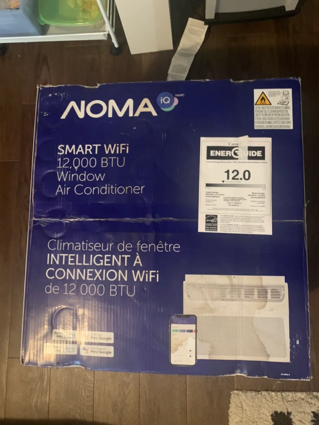 NOMA Smart WiFi 12,000 BTU Window Air Conditioner image indicator(2)