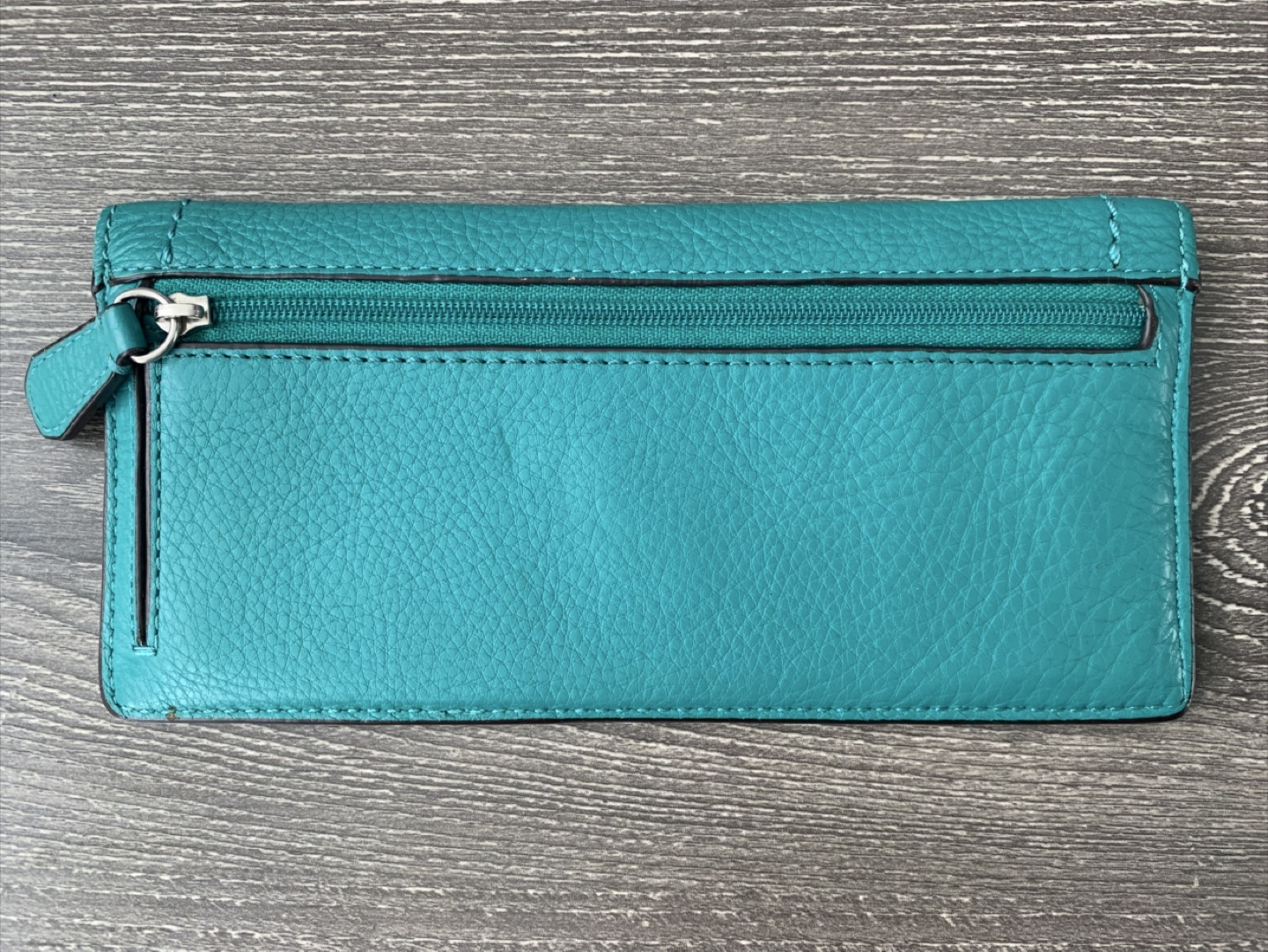 Coach Green Leather Wallet - photo 2