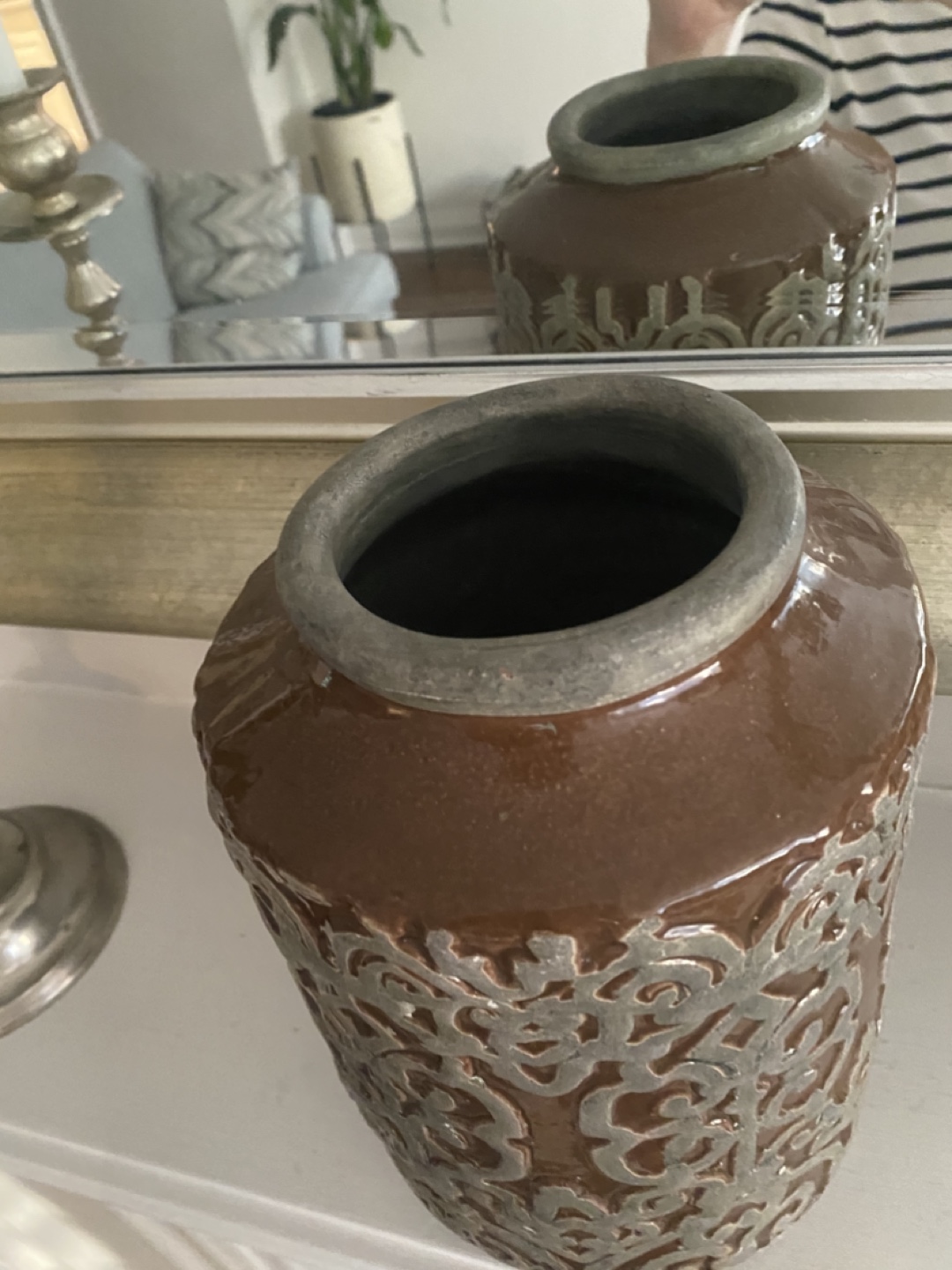 Brown Decorative Vase - photo 3