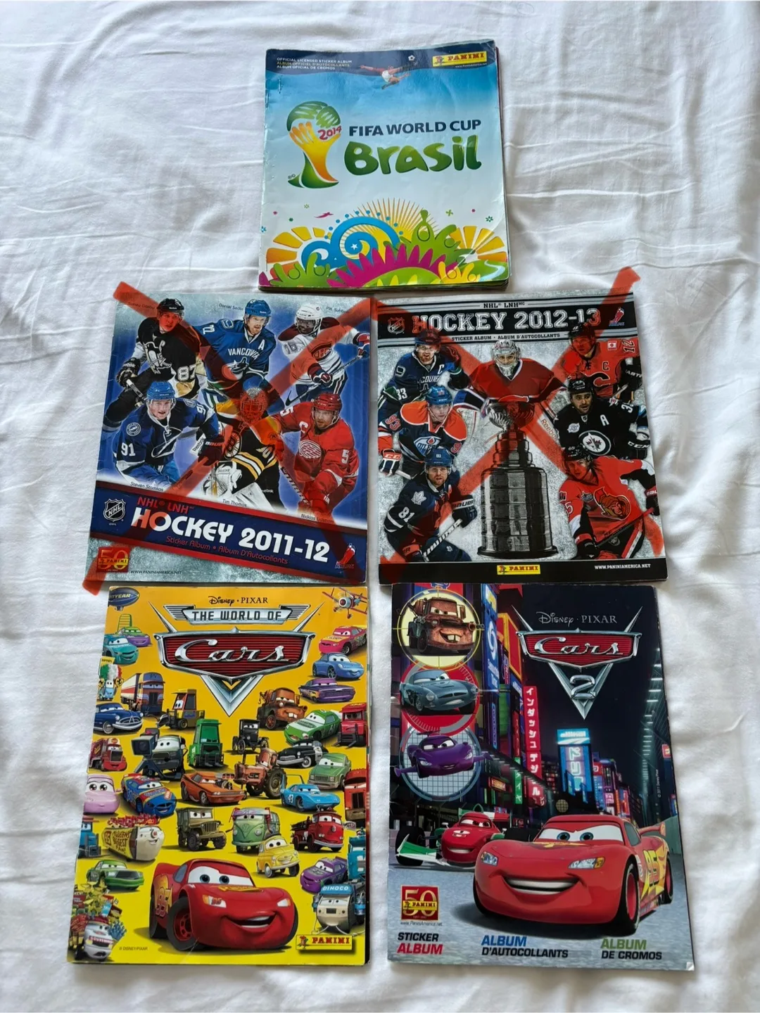 FIFA & Disney Pixar Cars Completed Panini bundle thumbnail