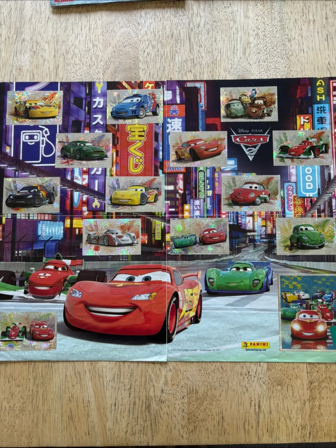 FIFA & Disney Pixar Cars Completed Panini bundle image indicator(6)