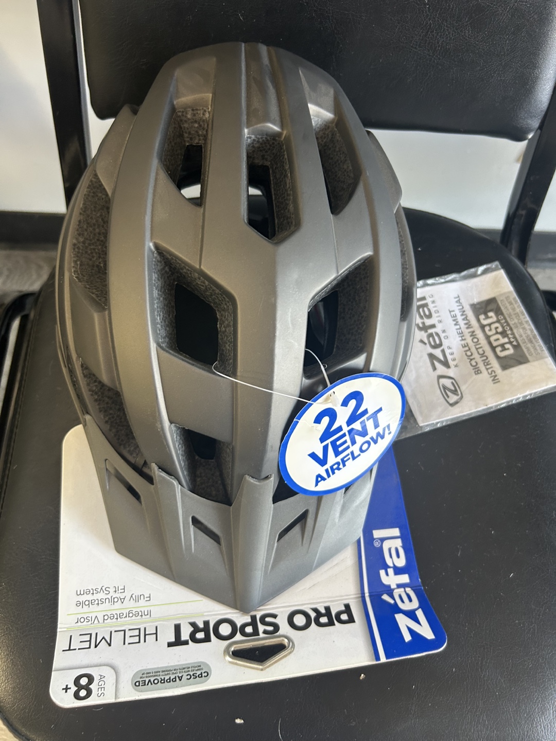 Zéfal Pro Sport Helmet - Integrated Visor - photo 3