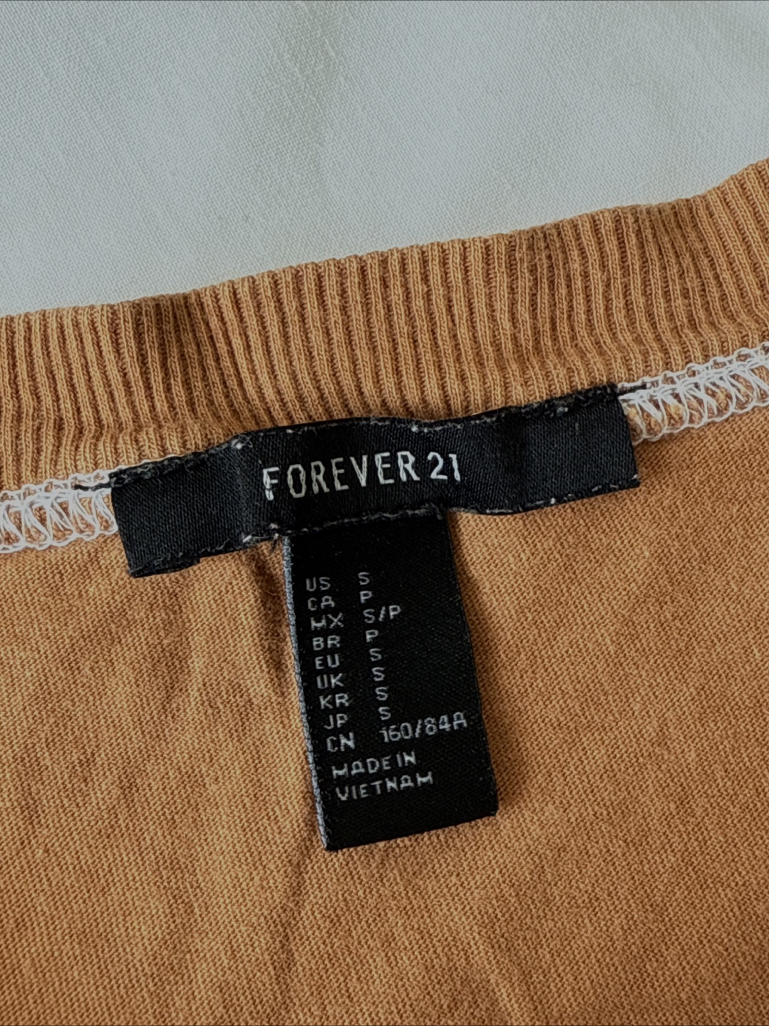 Forever 21 Orange Boxy T-Shirt - Size Small - photo 4