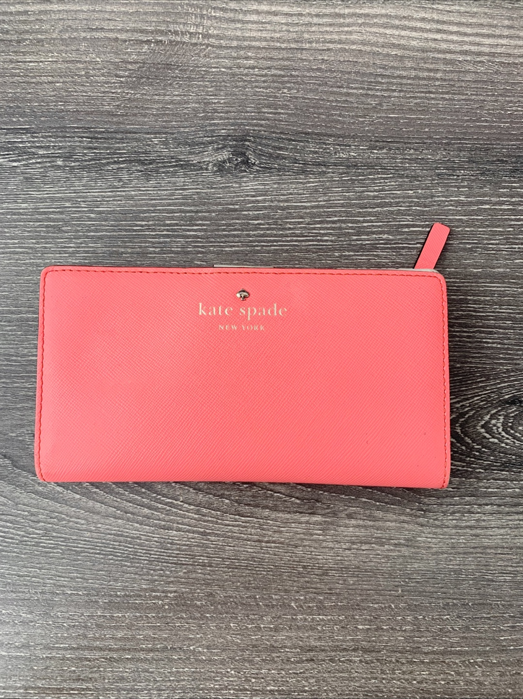 Kate Spade Vibrant  Neon Pink Wallet