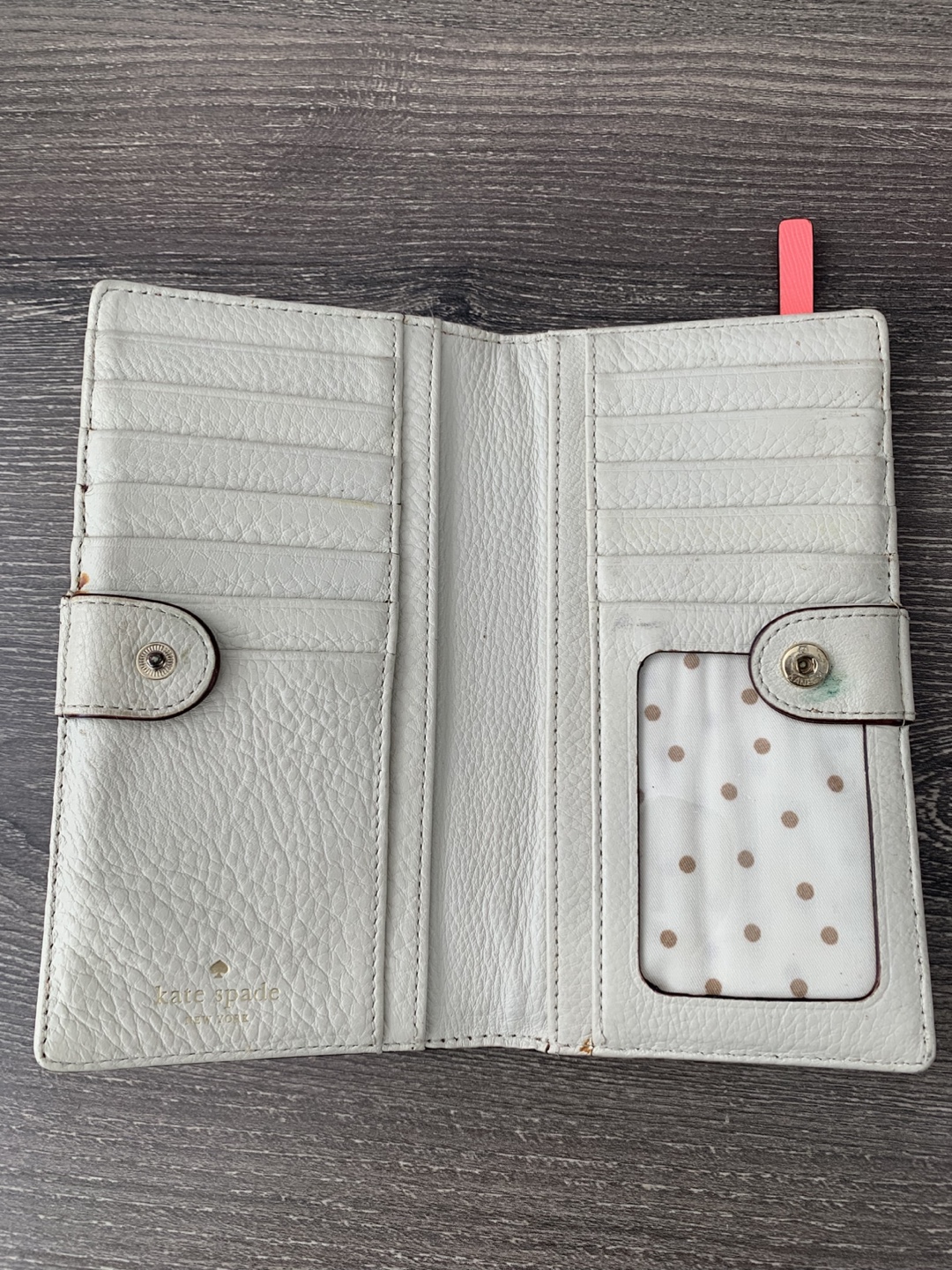 Kate Spade Vibrant  Neon Pink Wallet - photo 4