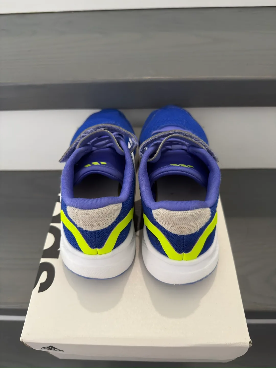 Adidas runfalcon 5 EL C shoes runners boys size 1.5Y image indicator(4)