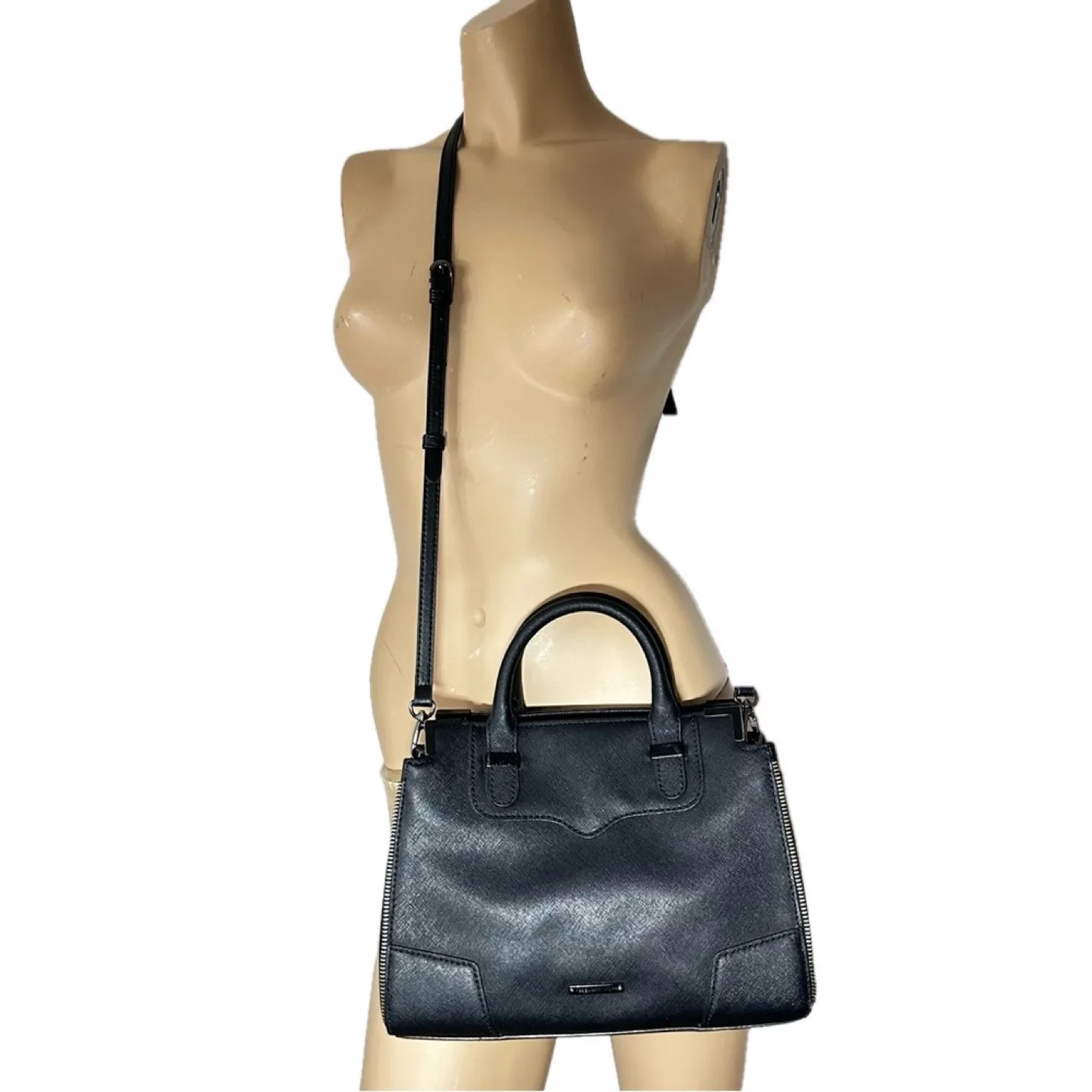 Rebecca Minkoff Black Satchel image indicator(7)