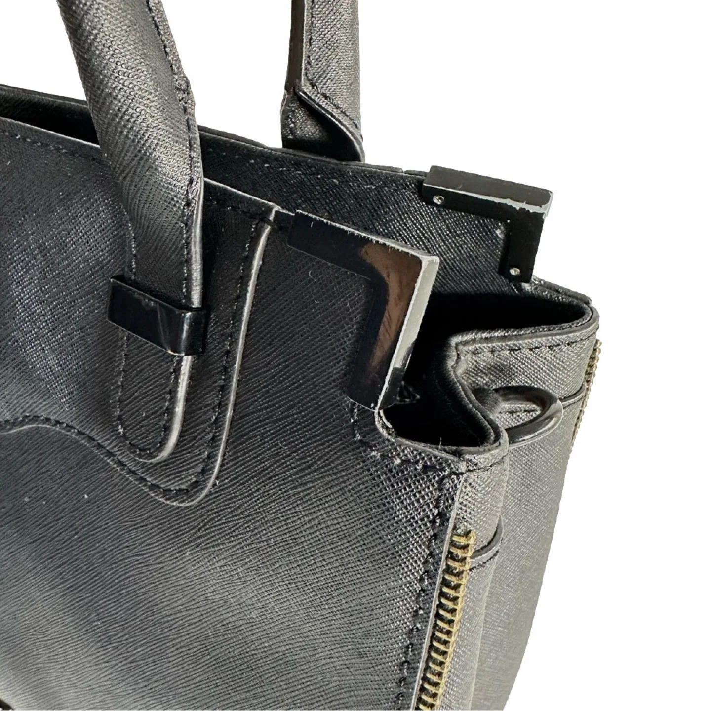 Rebecca Minkoff Black Satchel image indicator(6)