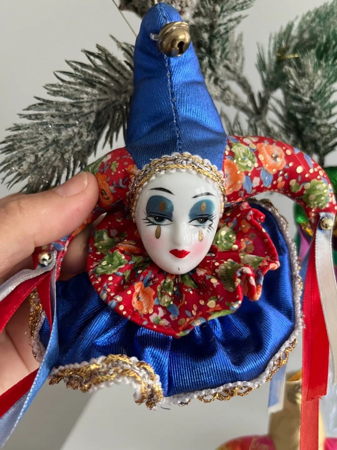 Ornaments with Porcelain Face Set of 3 image indicator(2)