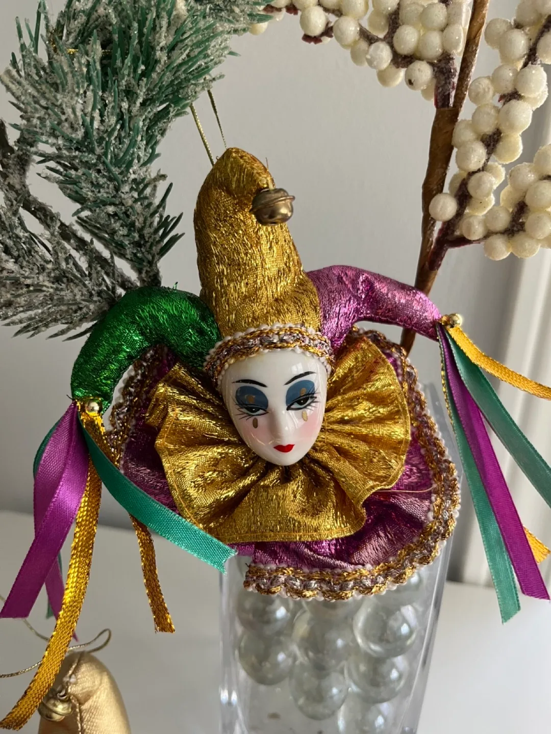 Ornaments with Porcelain Face Set of 3 image indicator(4)