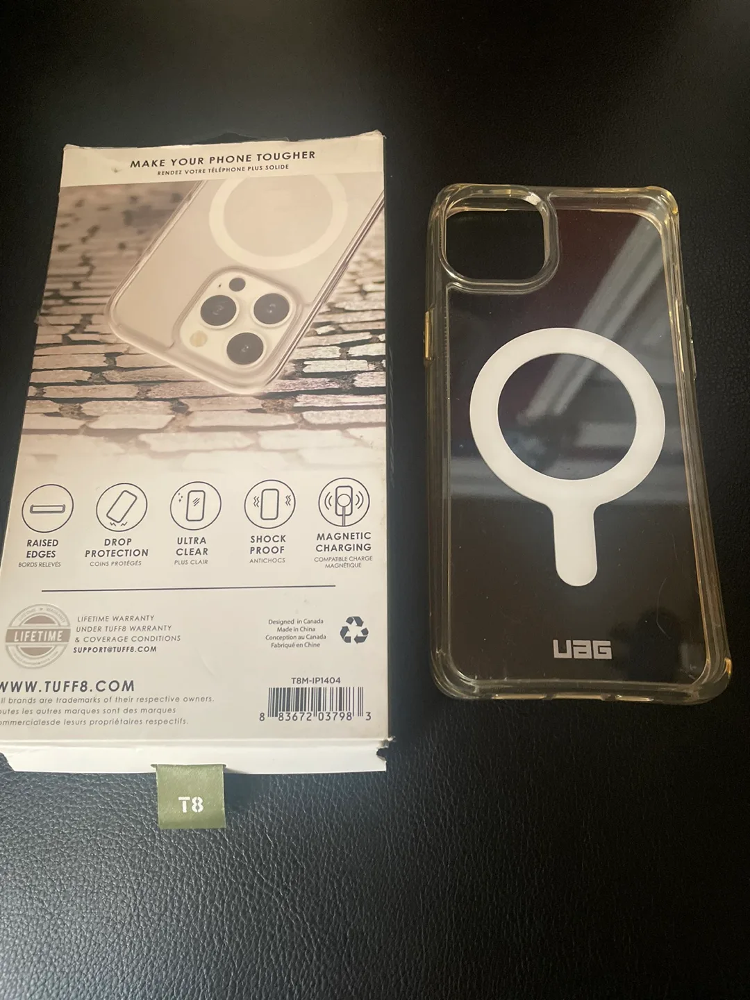 Tuff8 Mag iPhone 14 Pro Max Case - Clear image indicator(4)