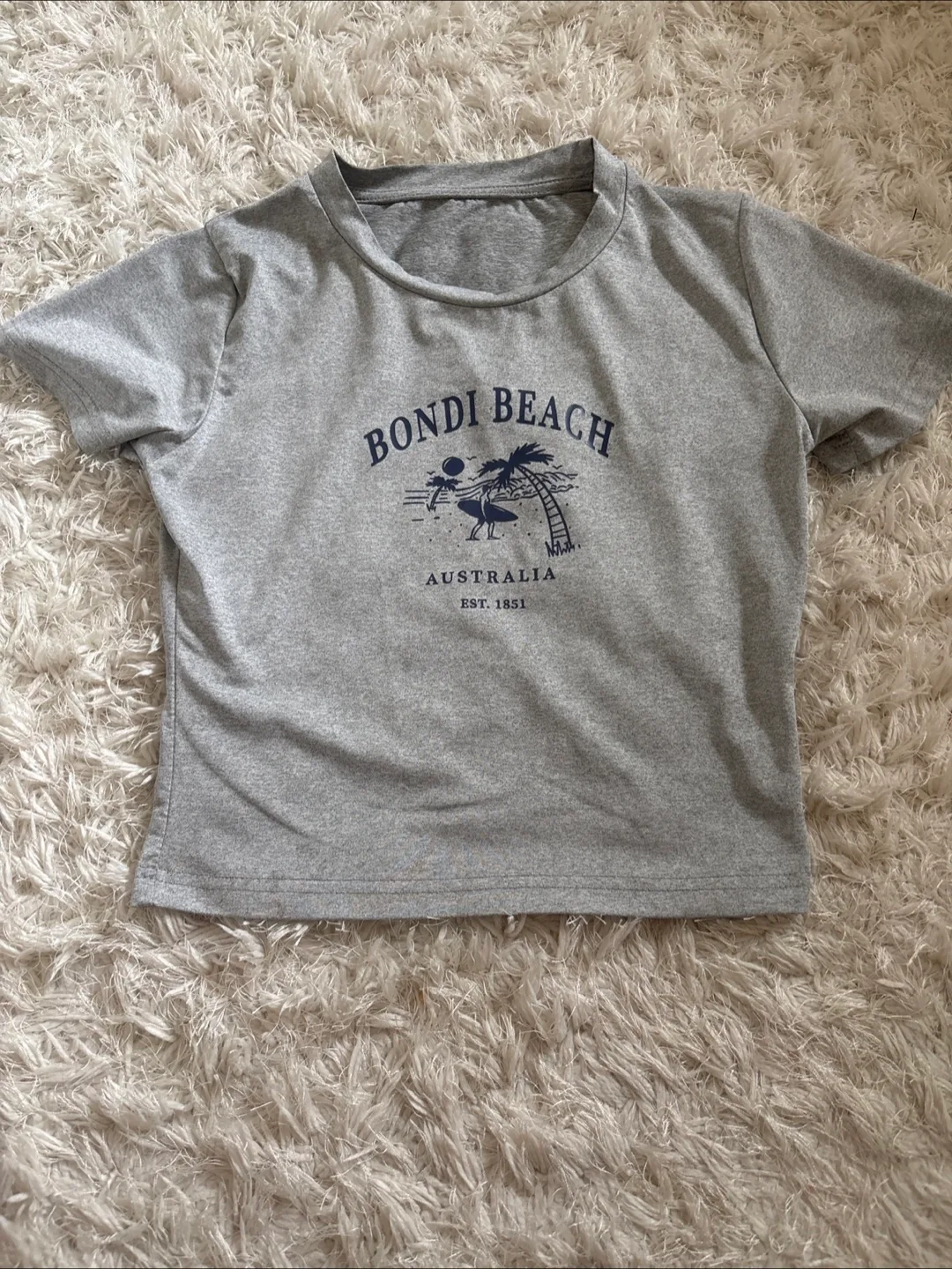 Bondi Beach Australia Grey T-Shirt thumbnail