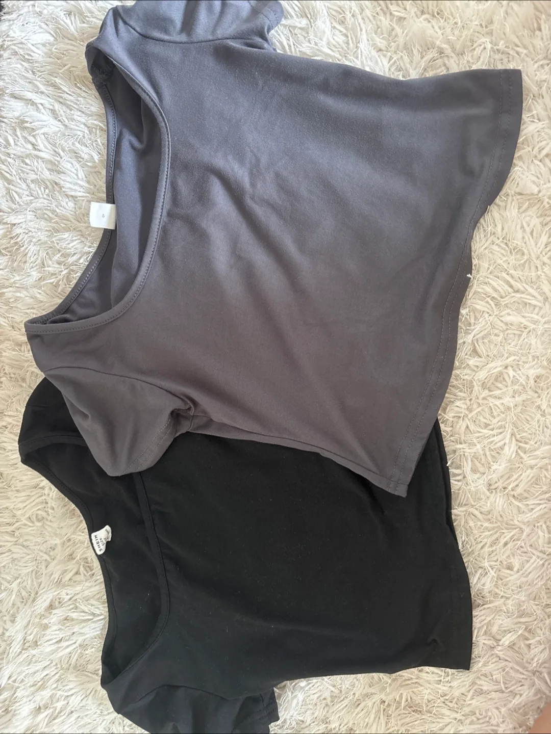 Shein Tops - Black and Grey thumbnail
