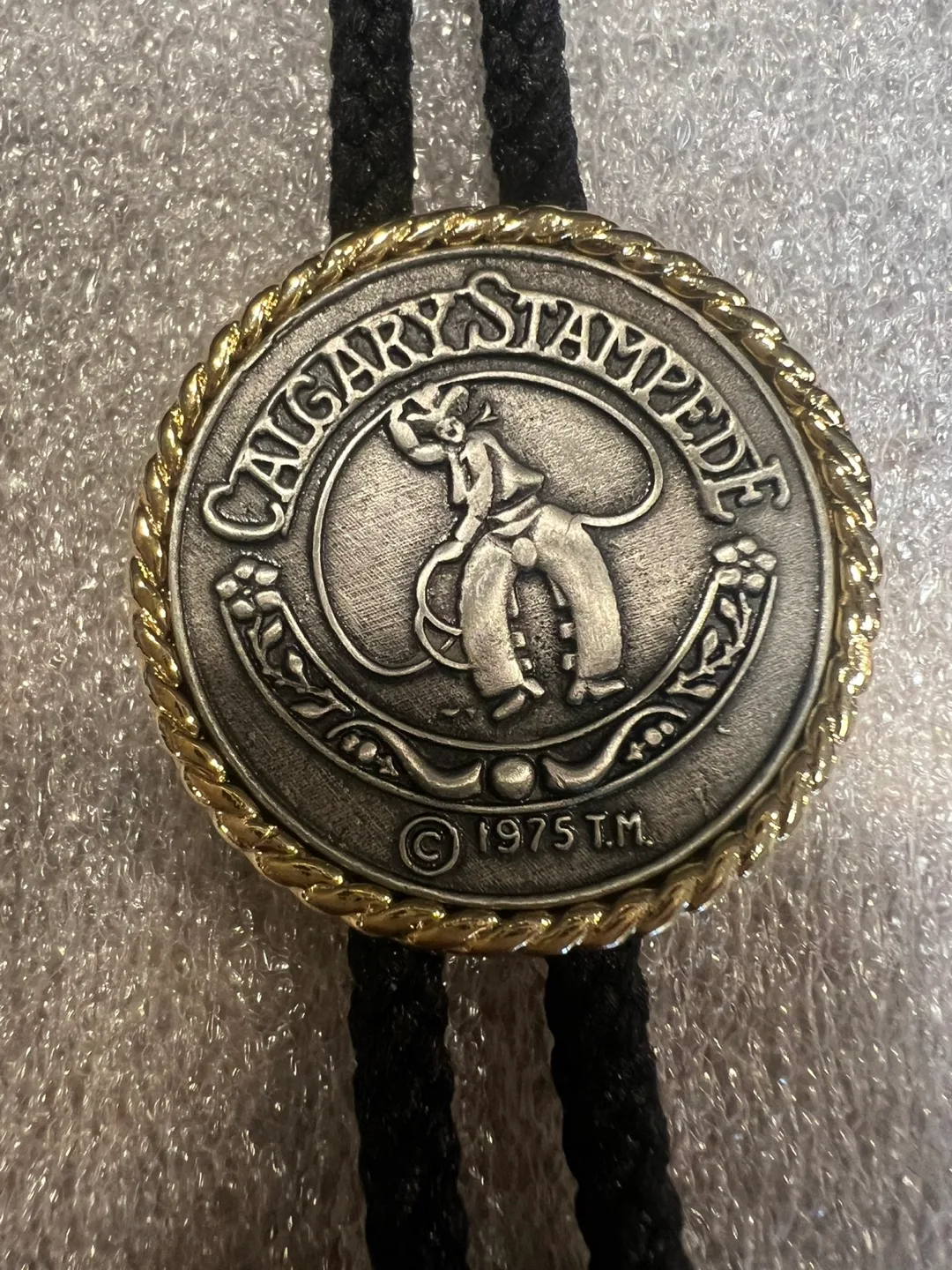 Calgary Stampede Bolo Tie with Bullet Ends thumbnail
