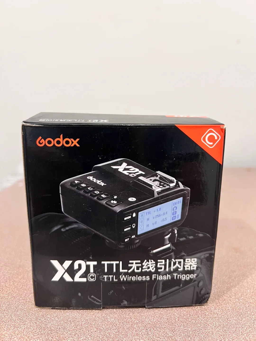 Godox X2T-C TTL Wireless Flash Trigger for Canon OPEN BOX thumbnail